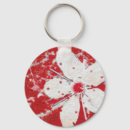 Chaveiro Couto floral asiático da Sakura japanese