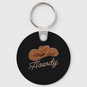 Chaveiro Cowboy Hat Howdy Western Country Cowboy
