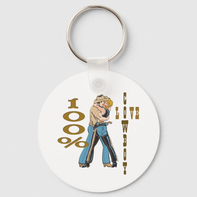 Chaveiro Cowboy Love (Frente)