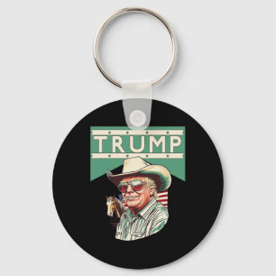 Chaveiro Cowboy Trump Trump É Meu Presidente