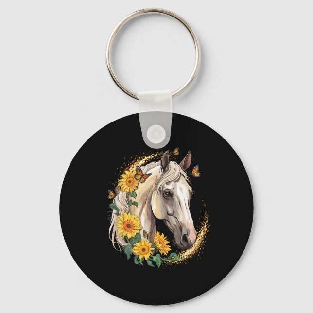 Chaveiro Cowgirl Equestrian Horseback Ridin (Frente)