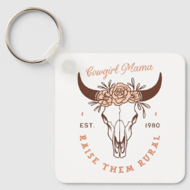 Chaveiro CowGirl mama country sahm criá-los