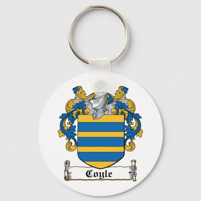 Chaveiro Coyle Family Crest (Frente)