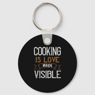 Chaveiro Cozinhar É Amor Tornado Visível