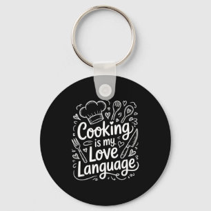 Chaveiro Cozinhar é Minha Linguagem do Amor, Chef Culinário