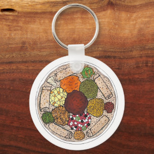 Chaveiro Cozinhar Etíope - Comida Púltimo Injera Wat Lentil