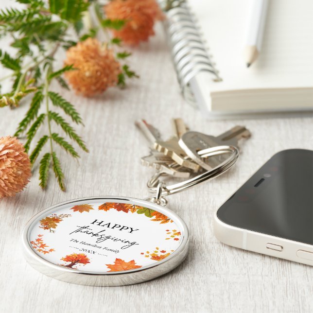 Chaveiro Cozy Fall Thanksgiving Dinner Party (Lateral)