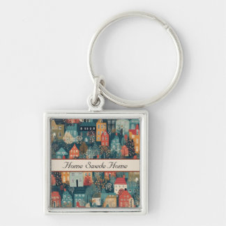 Chaveiro Cozy Hygge Village Nordic Folart, costume