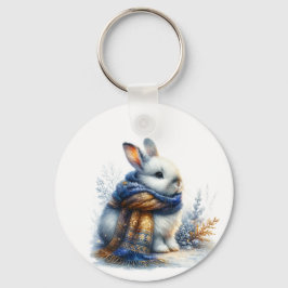 Chaveiro Cozy Winter Quer Um Coelho Especial Um Pouco