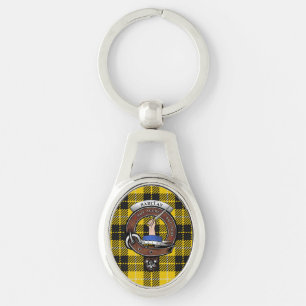 Chaveiro Crachá de Clã Barclay Tiras de Chave de Metal
