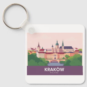Chaveiro Cracóvia Polônia Pastel Viagem – Castelo Wawel