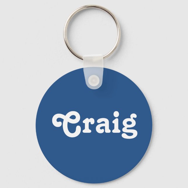 Chaveiro Craig de cadeia-chave (Frente)