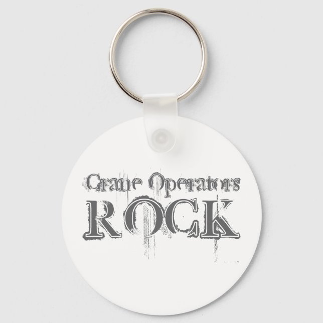 Chaveiro Crane Operadores Rock (Frente)