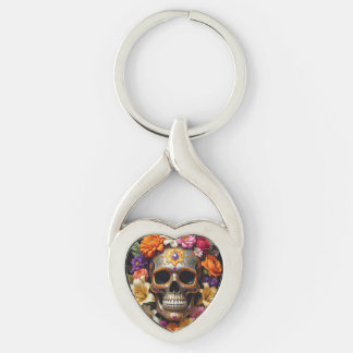 Chaveiro Craniano de Açúcar Ornamentado