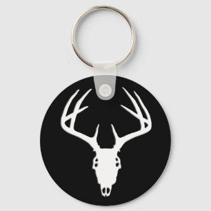Chaveiro Crânio da caça dos cervos com Antlers