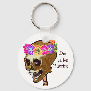 Chaveiro Crânio de Diâmetro de los Muertos