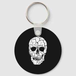 Chaveiro Crânio de Halloween