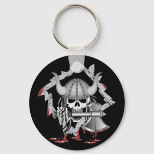 Chaveiro Crânio de Viking