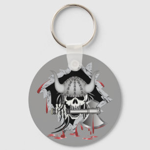 Chaveiro Crânio de Viking