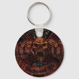 Chaveiro Crânio noturno da vida