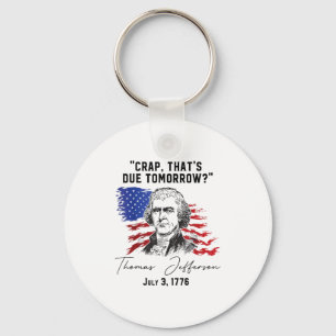 Chaveiro Crap Que Virá Amanhã_ T-jefferson Dizendo 3 De Jul