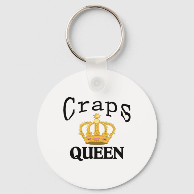 Chaveiro Craps Queen (Frente)