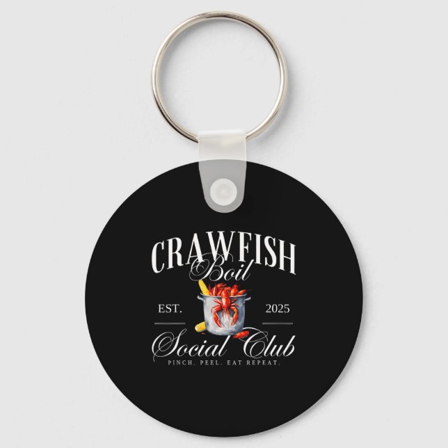 Chaveiro Crawfish Boil Social Club Cajun Seafood Festival S (Frente)