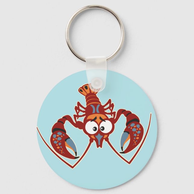 Chaveiro crayfish cartoon (Frente)
