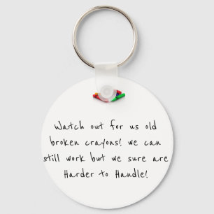Chaveiro Crayons quebrados