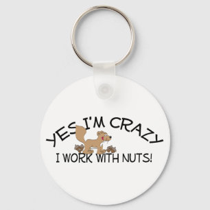 Chaveiro Crazy Squirrel