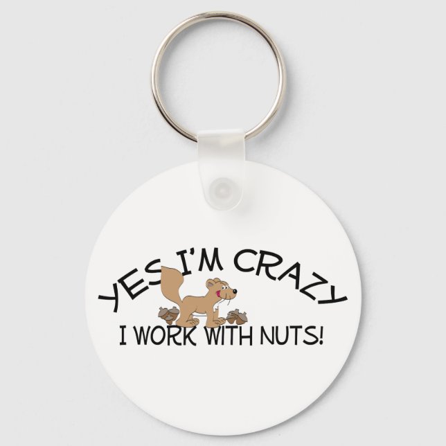 Chaveiro Crazy Squirrel (Frente)