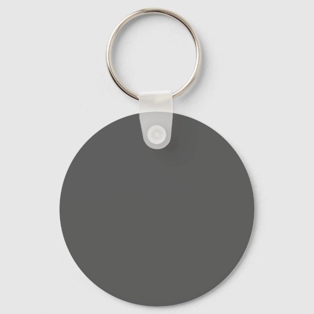 Chaveiro Create Your Own simple dark gray (Frente)