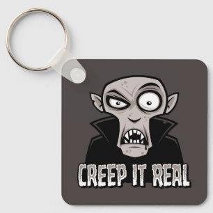 Chaveiro Creep It Real Classic Horror Vampire Design