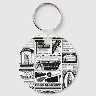 Chaveiro creepy newspaper