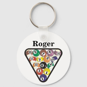 Chaveiro Cremalheira da bola de piscina