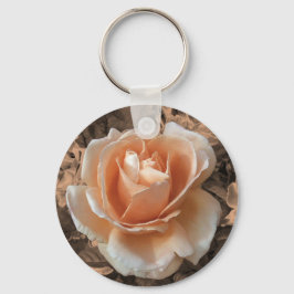 Chaveiro Creme Artístico - Foto Rosa Laranja