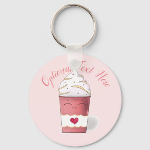 Chaveiro Creme Latte & Whipped (Rosa)