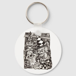 Chaveiro Criação-do-homem por