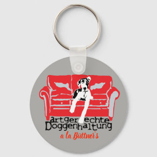 Chaveiro Criação personalizada de Dogue Alemão