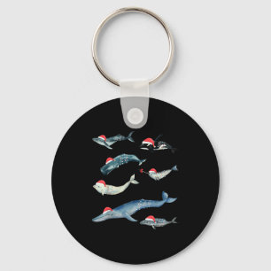 Chaveiro Criaduras Marinhas Fofas Baleias Orca Natal Oceano