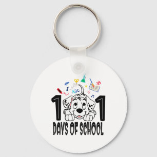 Chaveiro Criança: 100 Dias De Puppy Dalmaciano 100º Dia G