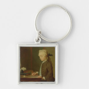 Chaveiro Criança com um Teetotum, 1738