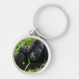 Chaveiro Criança Montanha Gorilla Kisses Silverback Gorilla