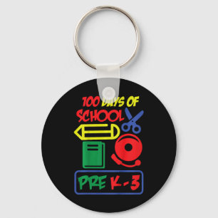 Chaveiro Crianças Antes Do K-3 - 100 Dias De Escola
