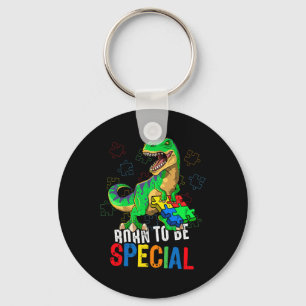 Chaveiro Crianças Autismo Sensibilização Dino Autism Toddle