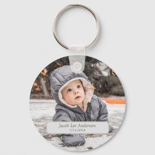 Chaveiro Crianças Cuecas Simples e Modernas Foto do Bebê