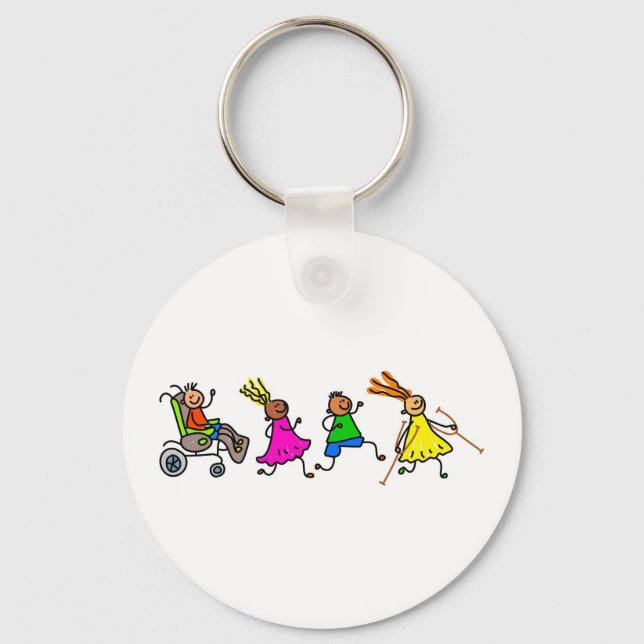 Chaveiro Crianças desativadas (Frente)