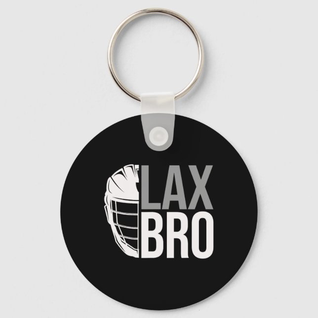 Chaveiro Crianças do Lex Bro Funny Lacrosse Player (Frente)