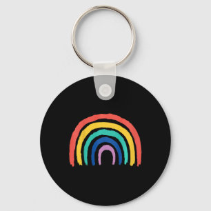 Chaveiro Crianças Doentes Design Pintadas Rainbow Girl Gi