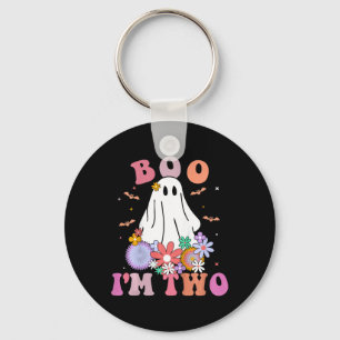 Chaveiro Crianças Fantasmas Boo, sou o Hallow de 2 anos de